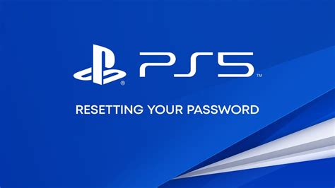 sony playstation password reset